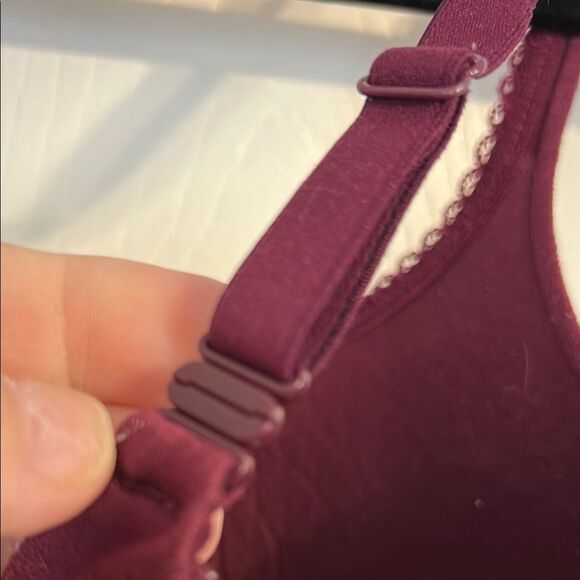 VICTORIA'S SECRET Maroon Body by Victoria Perfect Shape 34DD Bra Molded Cups - Picture 4 of 9